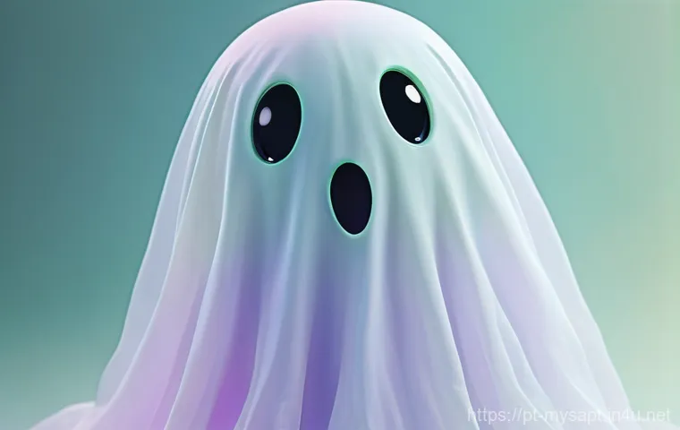 신비아파트 귀신 디자인 경쟁 - Prompt 1: A Whimsical, Child-Designed Friendly Ghost**