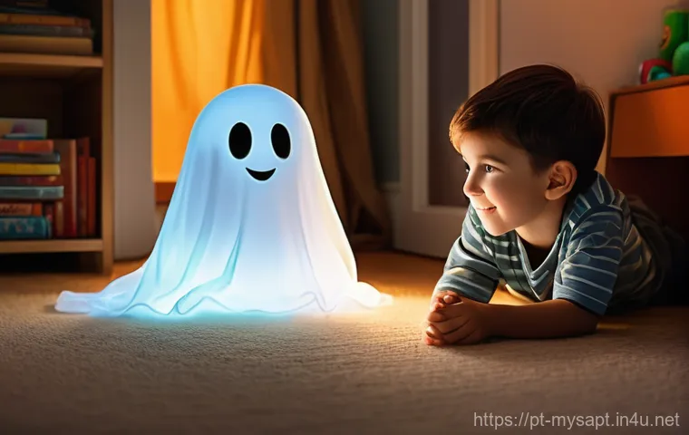 신비아파트 오컬트 요소 분석 - **Prompt:** A curious child, approximately 8 years old, with bright eyes and a slight smile, wearing...