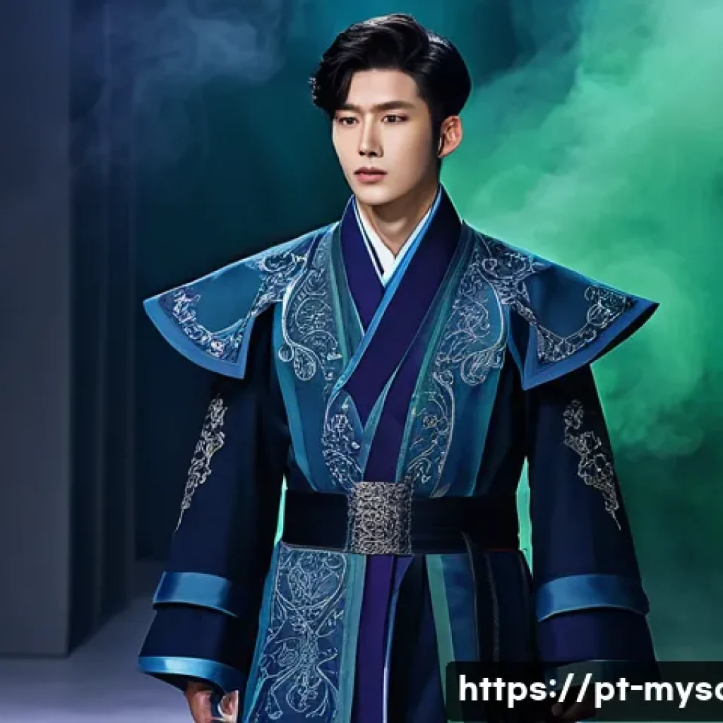 신비아파트 강림의 무기와 능력 - **Prompt 1: The Serene Guardian in a Mystical Nexus**
"A full-body shot of Kanglim from Shinbi A...