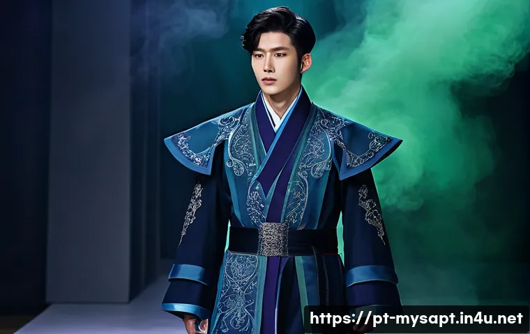 신비아파트 강림의 무기와 능력 - **Prompt 1: The Serene Guardian in a Mystical Nexus**
"A full-body shot of Kanglim from Shinbi A...