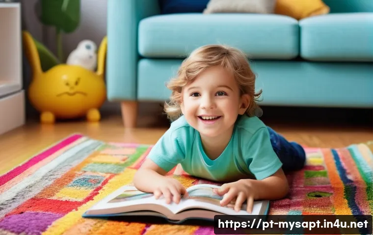 신비아파트 공식 스토리북 - **Prompt 1: From Screen to Storybook Adventures**
A bright, inviting image featuring a happy chi...
