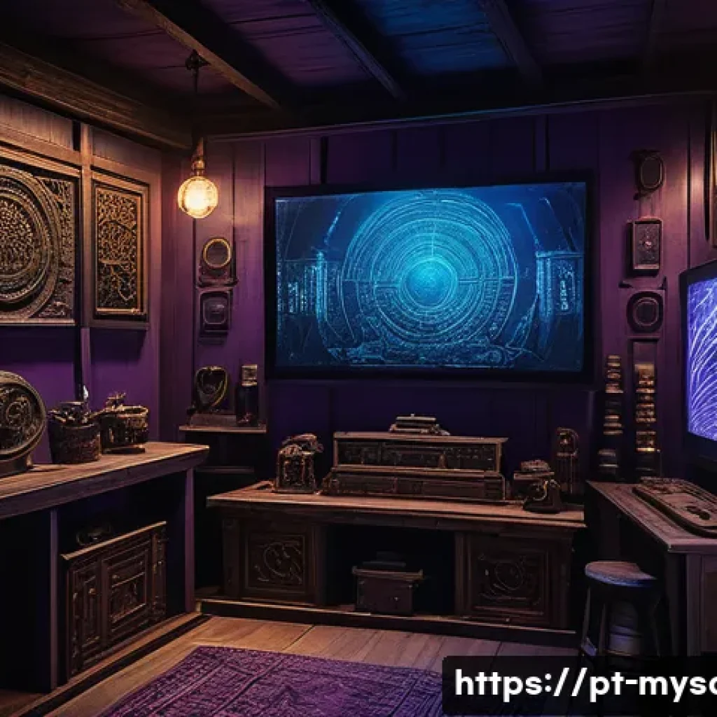 신비아파트 시즌 1과 시즌 2 비교 - A richly detailed supernatural apartment interior at night, inspired by a modern Korean urban settin...