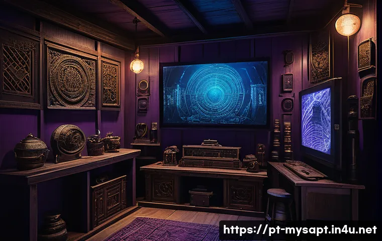 신비아파트 시즌 1과 시즌 2 비교 - A richly detailed supernatural apartment interior at night, inspired by a modern Korean urban settin...
